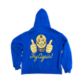 Blue Crash Out Hoodie