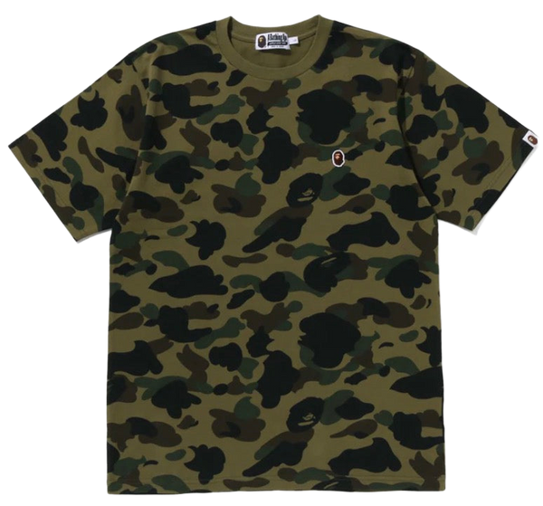 1st Camo One Point Tee Dark Green