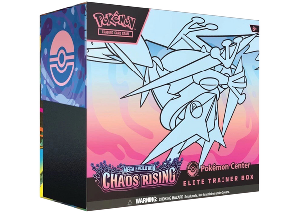 2026 Pokémon Mega Evolution Chaos Rising Pokemon Center Elite Trainer Box