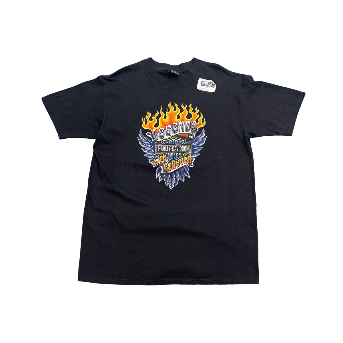 90's Deadstock Harley Davidson T-Shirt Legends Live Forever