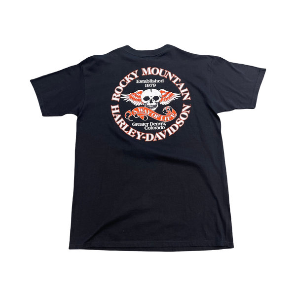 90's Deadstock Harley Davidson T-Shirt Legends Live Forever