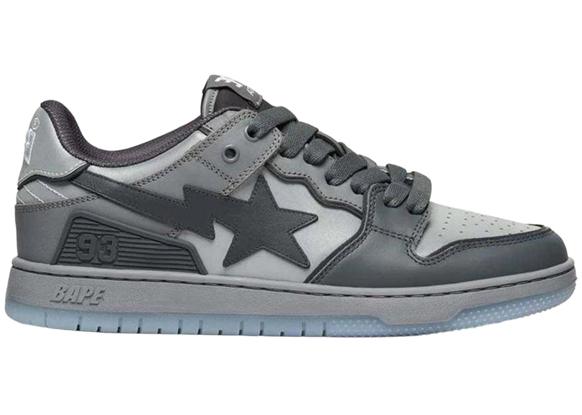 A Bathing Ape Bape SK8 Sta #5 Grey