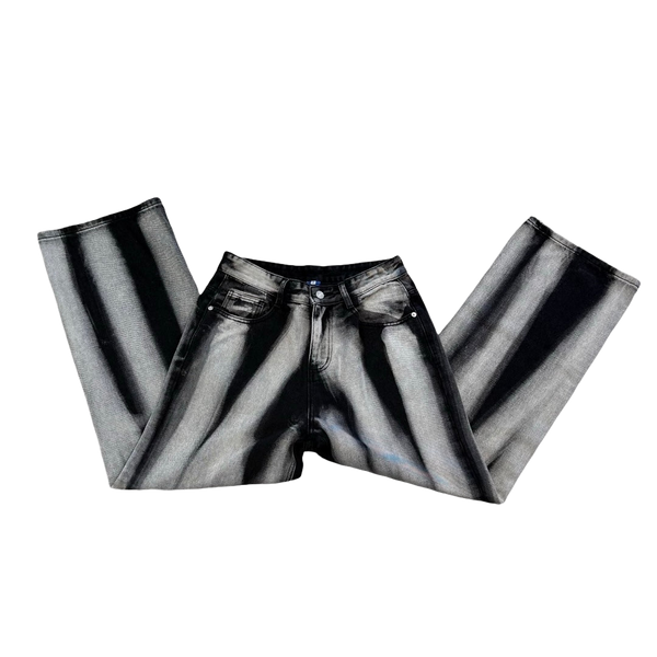 Aelfric Eden Black Washed Denim Jeans