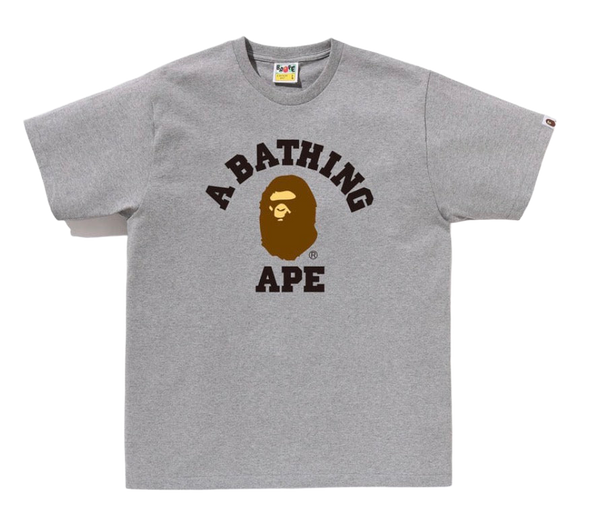 Bape Grey College Tee