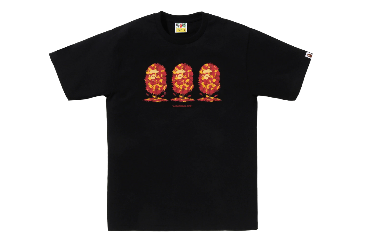 BAPE Japan Autumn Ape Head Tee