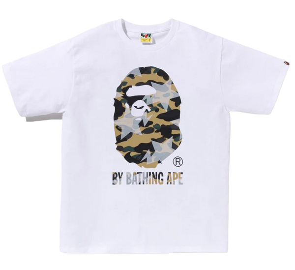 Bape White Sta Overprint 1st Camo