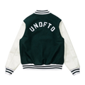 BAPE x Undefeated Varisty Jacket Green/White