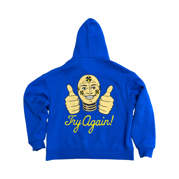 Blue Crash Out Hoodie
