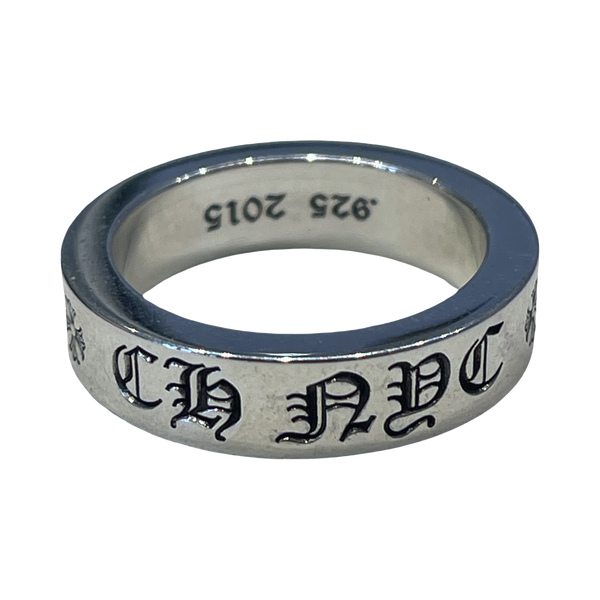 Chrome Hearts "New York" Spacer Ring 6MM