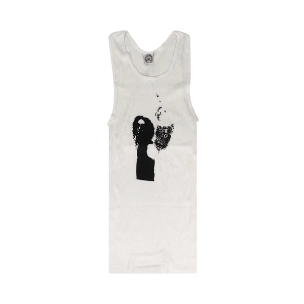 Chrome Hearts Ribbed Richard Stark Tank Top 'White' Chrome Hearts /  Apparel /  Tops /  Shirts And Tops