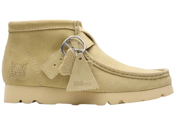 Clarks Originals Wallabee Strap Boot Needles Maple Suede
