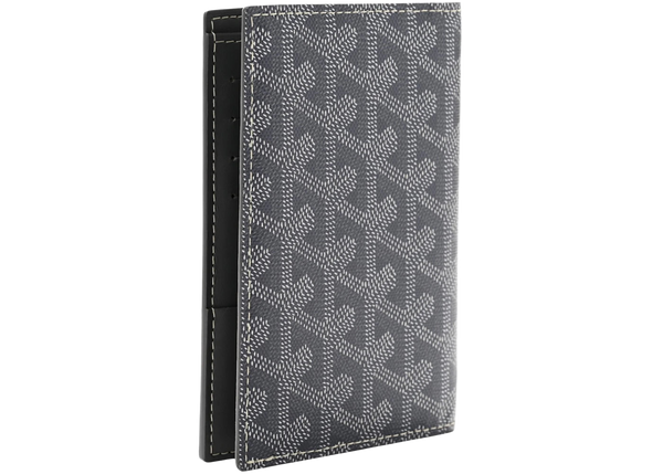 Goyard Grenelle Passport Cover Grey