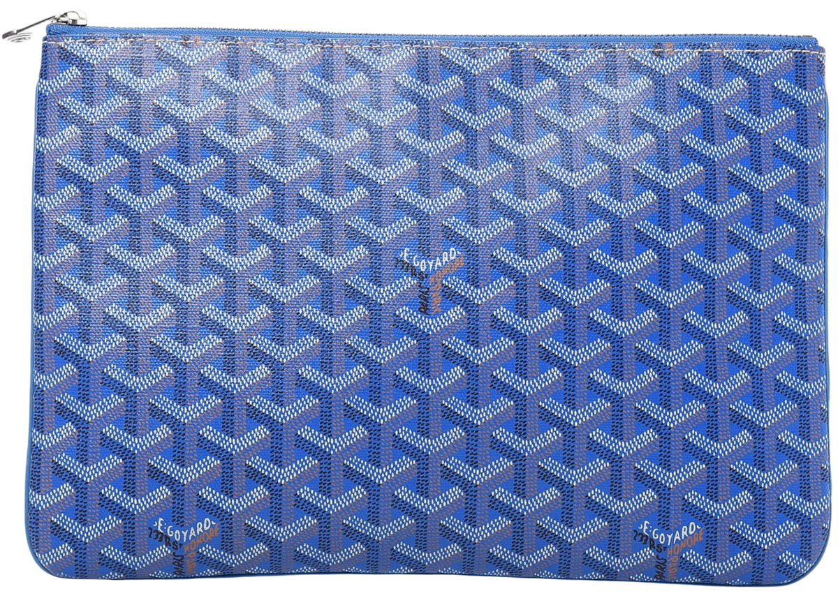 Goyard Senat Pouch MM Sky Blue