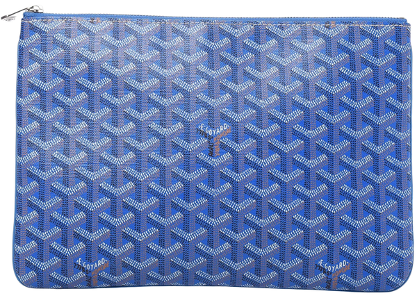 Goyard Senat Pouch MM Sky Blue