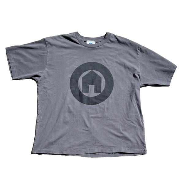 H1LL HOUSE Vintage Grey Emblem Tee
