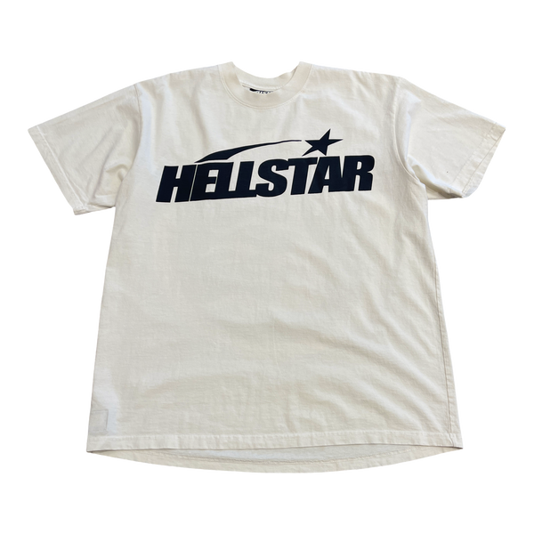 Hellstar Classic T-Shirt "White / black"