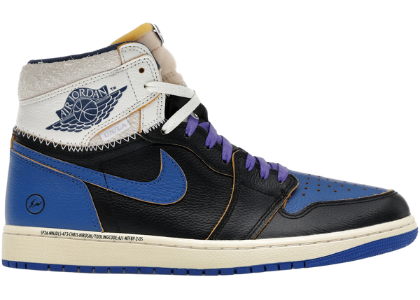Jordan 1 Retro High OG SP Fragment x Union LA Sport Royal
