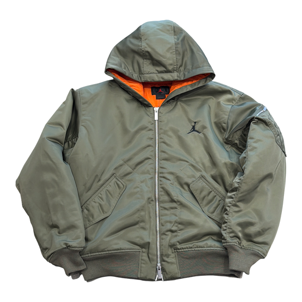 Jordan Brand Green Bomber Jacket