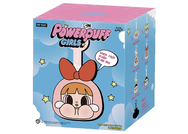 Pop Mart CryBaby x Powerpuff Girls Series Vinyl Face Plush Single Blind Box