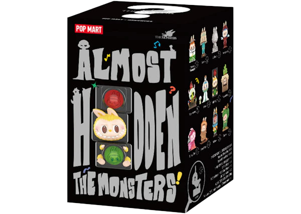 Pop Mart Labubu The Monsters Almost Hidden Series Figure Single Blind Box