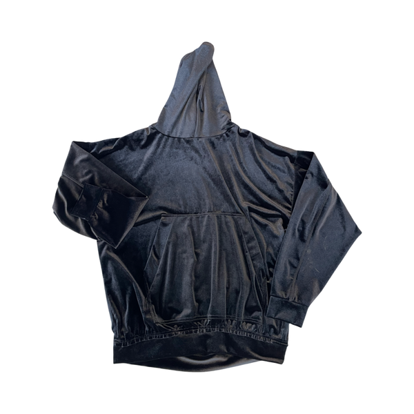 Represent Velour Black Hoodie