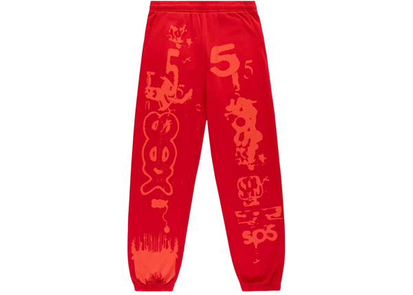 Sp5der X-Ray Sweatpant Red