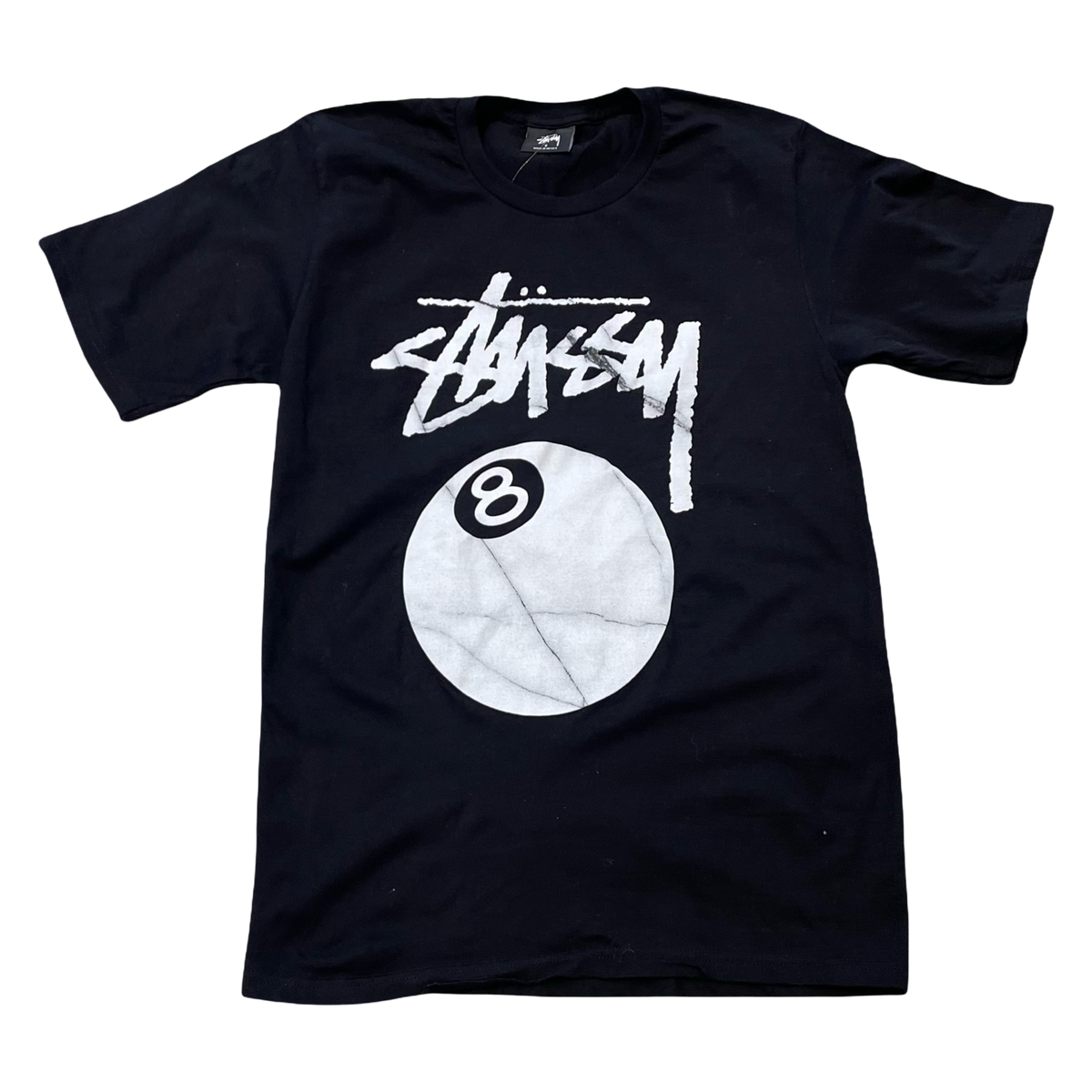 Stussy 8 Ball Tee Black