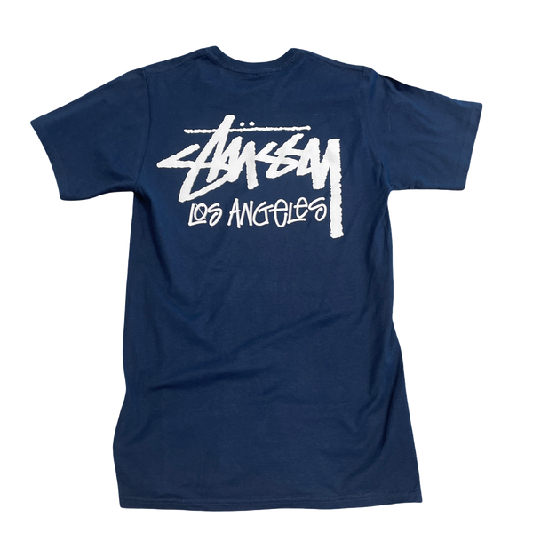 Stussy Los Angeles Chapter Navy Tee