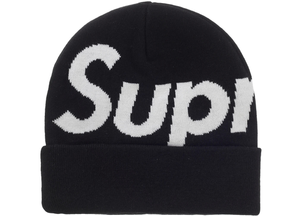 Supreme Big Logo Beanie (FW25) Black
