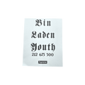 Supreme Dash Snow Bin Laden Youth Sticker