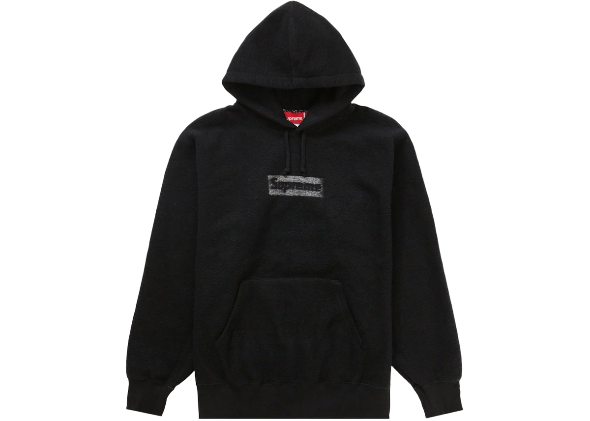 Supreme Inside Out Box Logo Hooded Sweatshirt Black