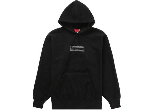 Supreme Inside Out Box Logo Hooded Sweatshirt Black