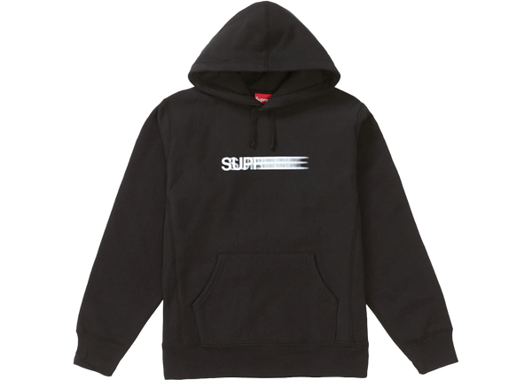 Supreme Motion Logo Hooded Sweatshirt (SS20) Black
