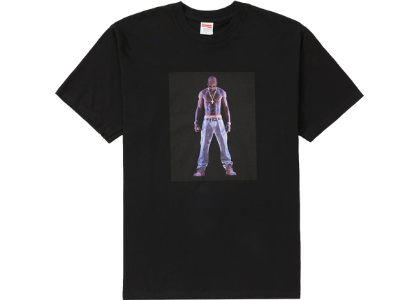 Supreme Tupac Hologram Tee Black