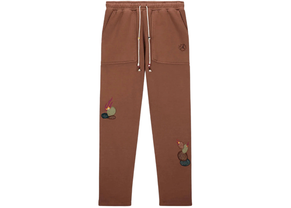 Travis Scott x Jordan Fleece Pants Archaeo Brown