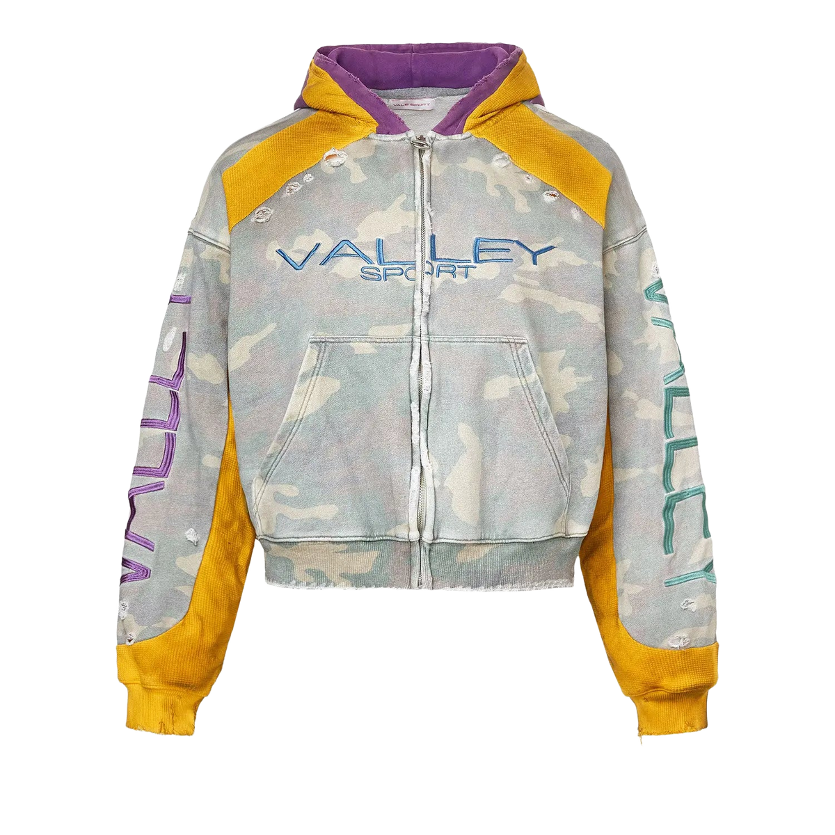 Vale Forever Boiler Room Zip Up 'Green'