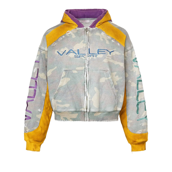 Vale Forever Boiler Room Zip Up 'Green'