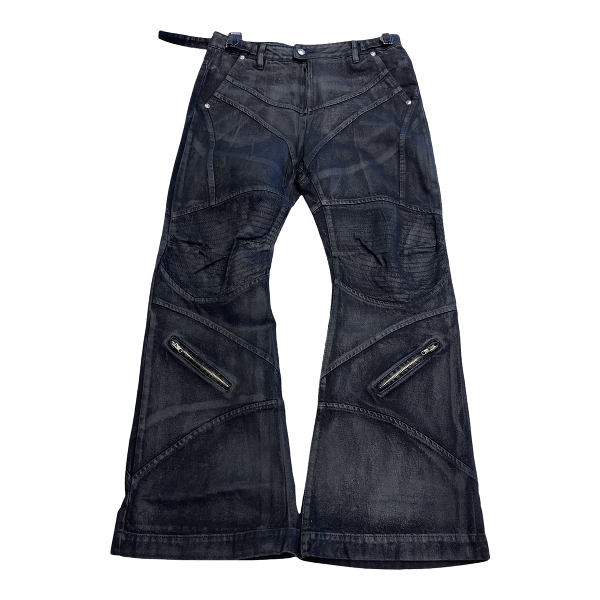 VL "SHE SLEEP" BIKER DENIM PANTS