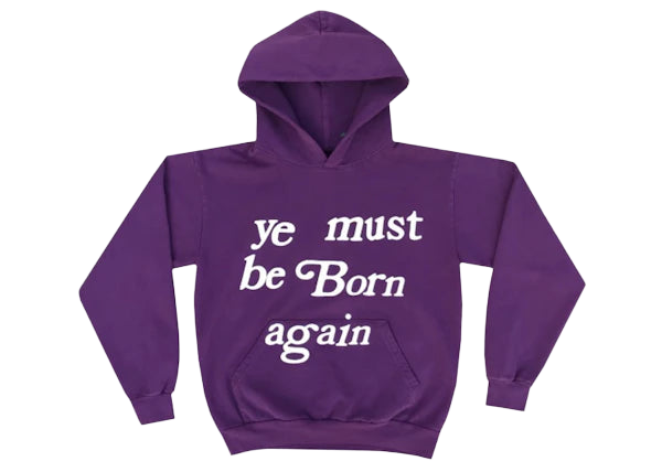 Cactus Plant Flea Market Born Again Hooded Sweatshirt in Purple
