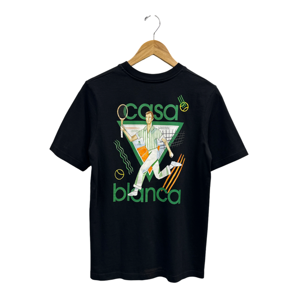 Casablanca Tennis Player T-Shirt - Pre-Owned XS