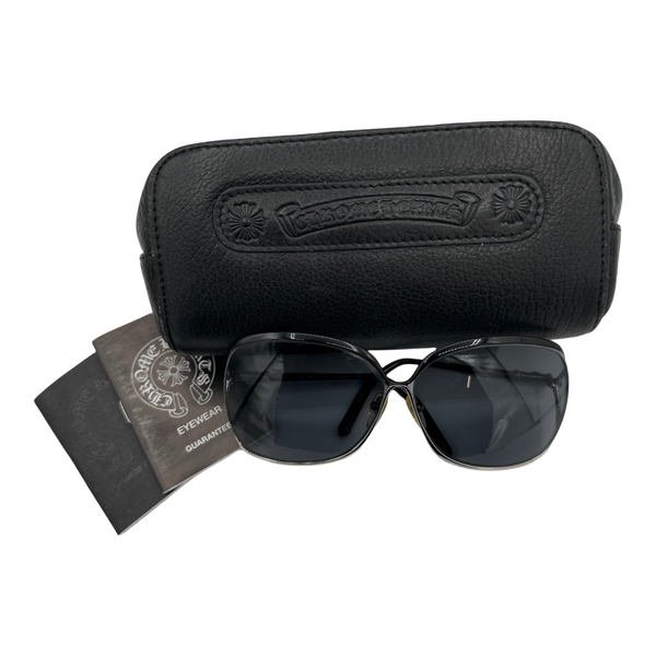 Chrome Hearts Tortoise Fisheye Sunglasses