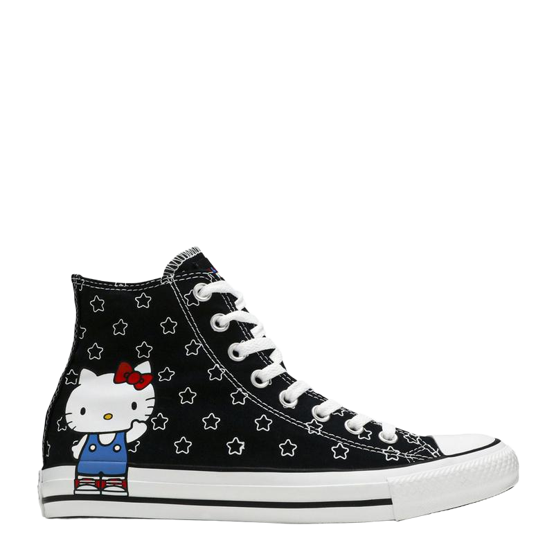 Converse Chuck Taylor All Star Hi Hello Kitty Black