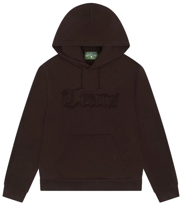 Denim Tears Cut Out Hoodie 'Brown' - Trendy and Unique Streetwear
