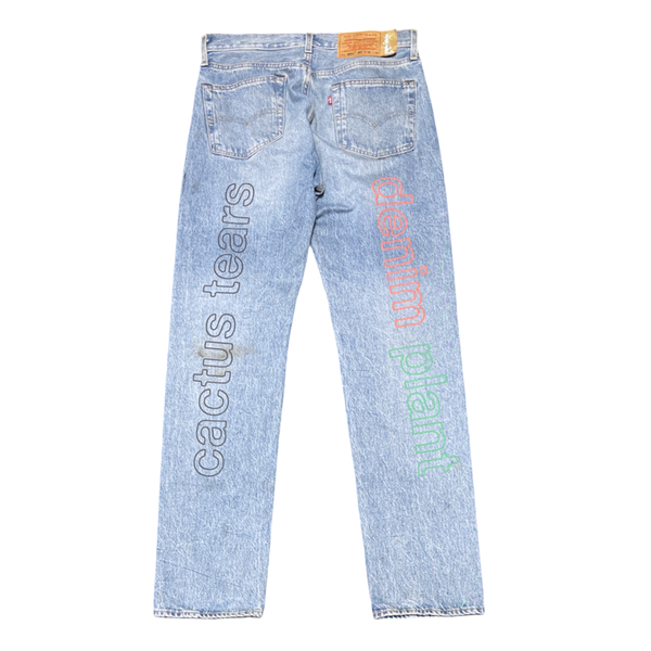 Denim Tears x CPFM 4th of July Denim Plant Jeans - Blue