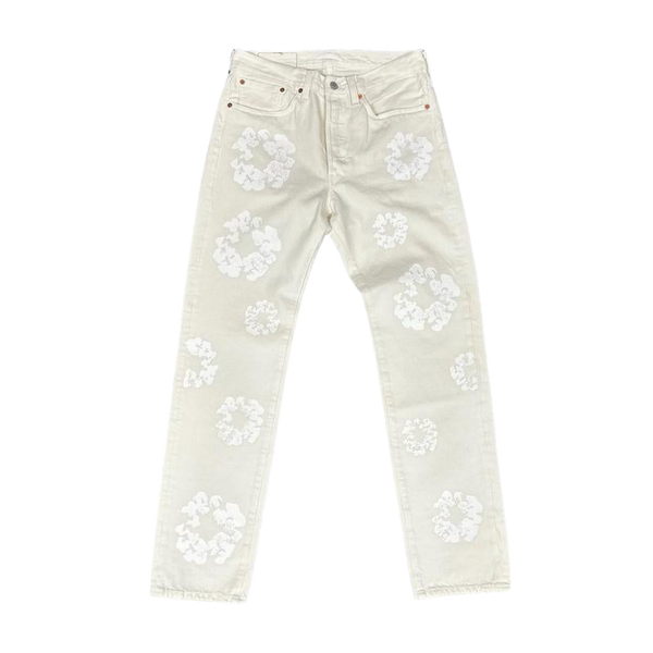 Denim Tears x Levi's Cotton Wreath Jean White/White