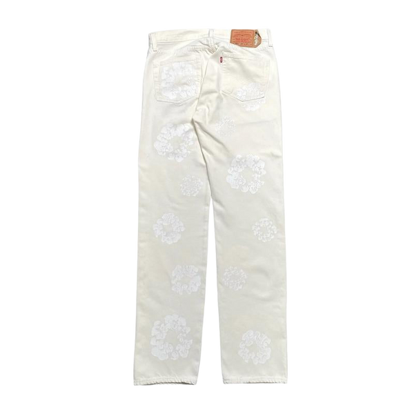 Denim Tears x Levi's Cotton Wreath Jean White/White
