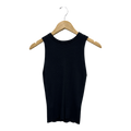 Diesel Sleeveless Black Top - Stylish and Versatile