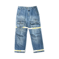 Girbaud White Tape Jeans - Pre-Owned Size 38