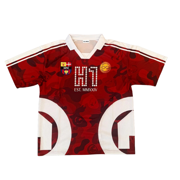 H1LL HOUSE RED FÚTBOL JERSEY