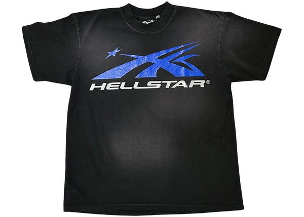 Hellstar Gel Sport Logo (Black/Blue) T-shirt